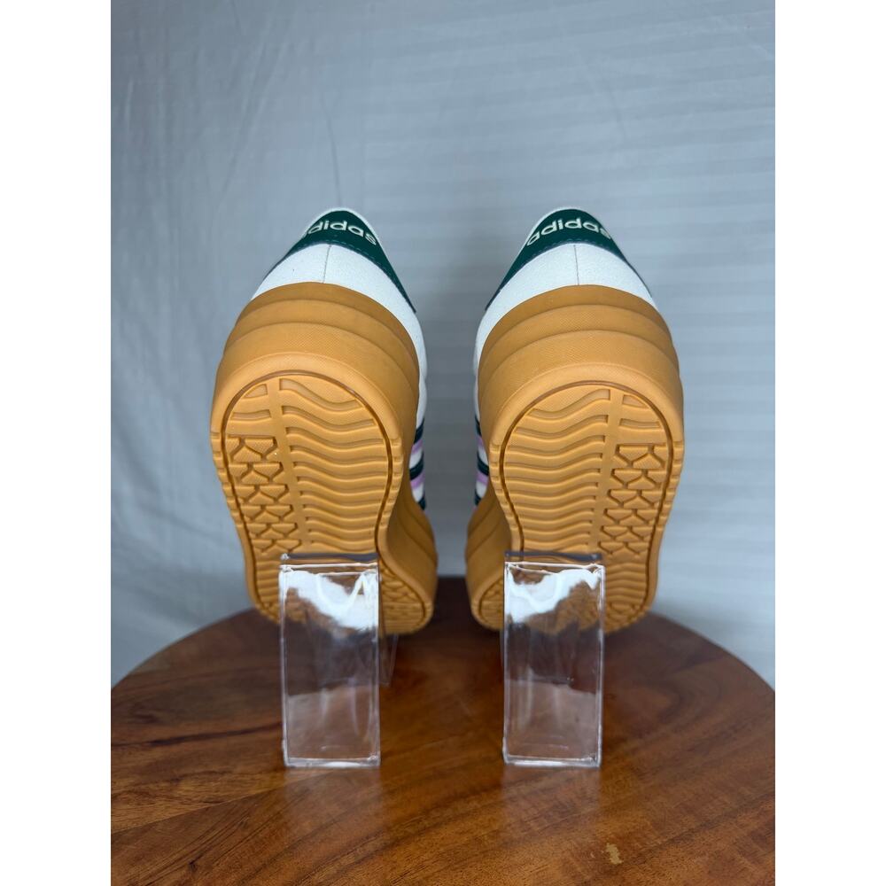 Adidas VL Court Bold Platform Sneakers White Pink Green Gum Women’s 6.5 NWT - Picture 9 of 16